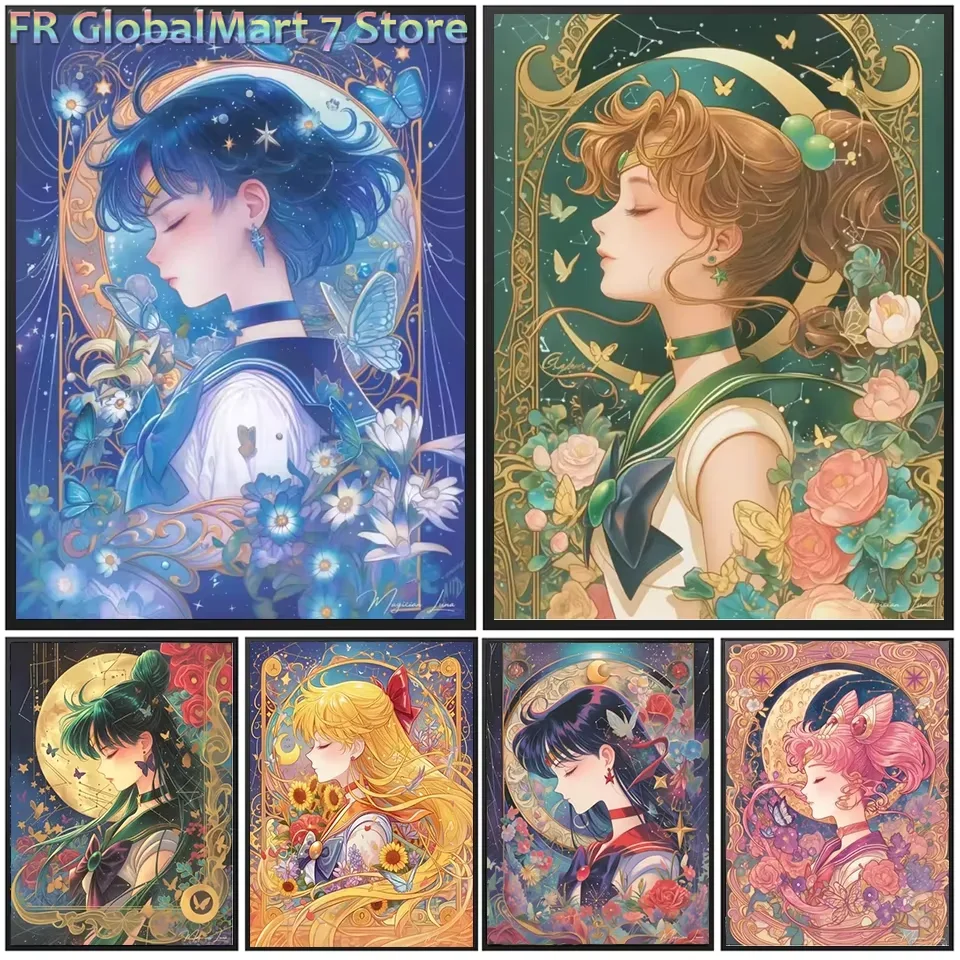 Resin Art Work - Pittura con Diamanti, Personaggi dei Cartoni