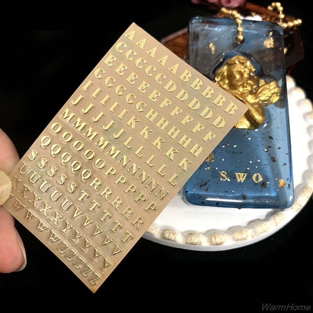 Resin Art Alphabet - Decorazione resina epossidica Filler lettere inglesi