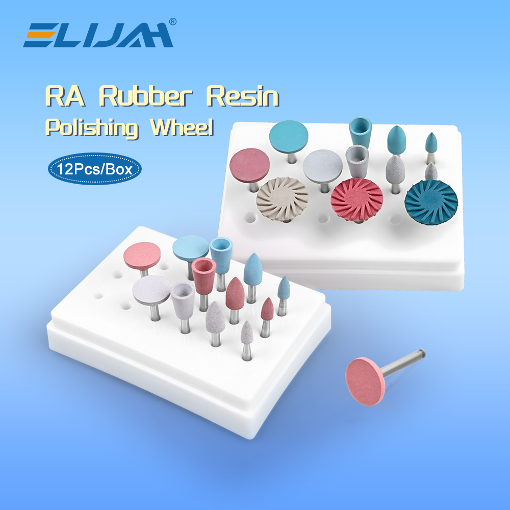 Resin Art Case - 12 Pz/scatola Dentale RA Gomma Resina