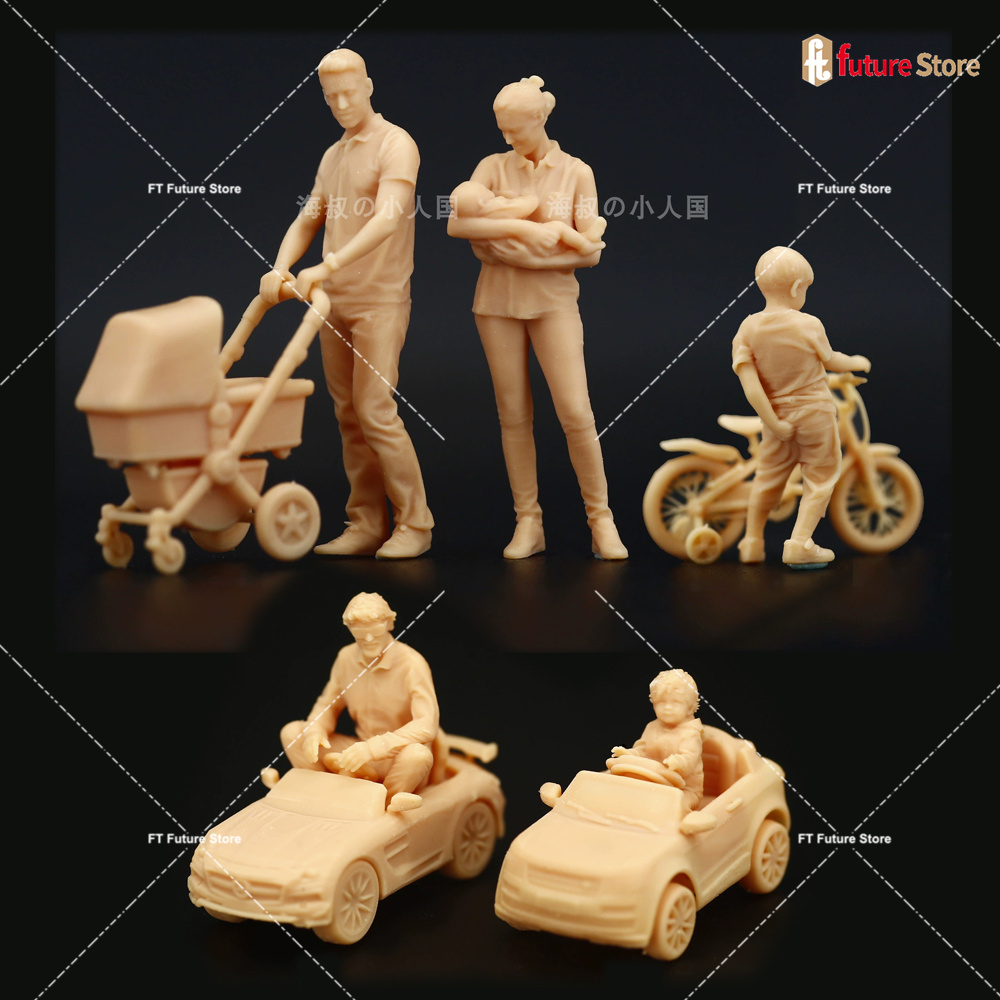 Resin Art Baby - 1/64 1/43 Spouse Bambini Giocattolo Auto