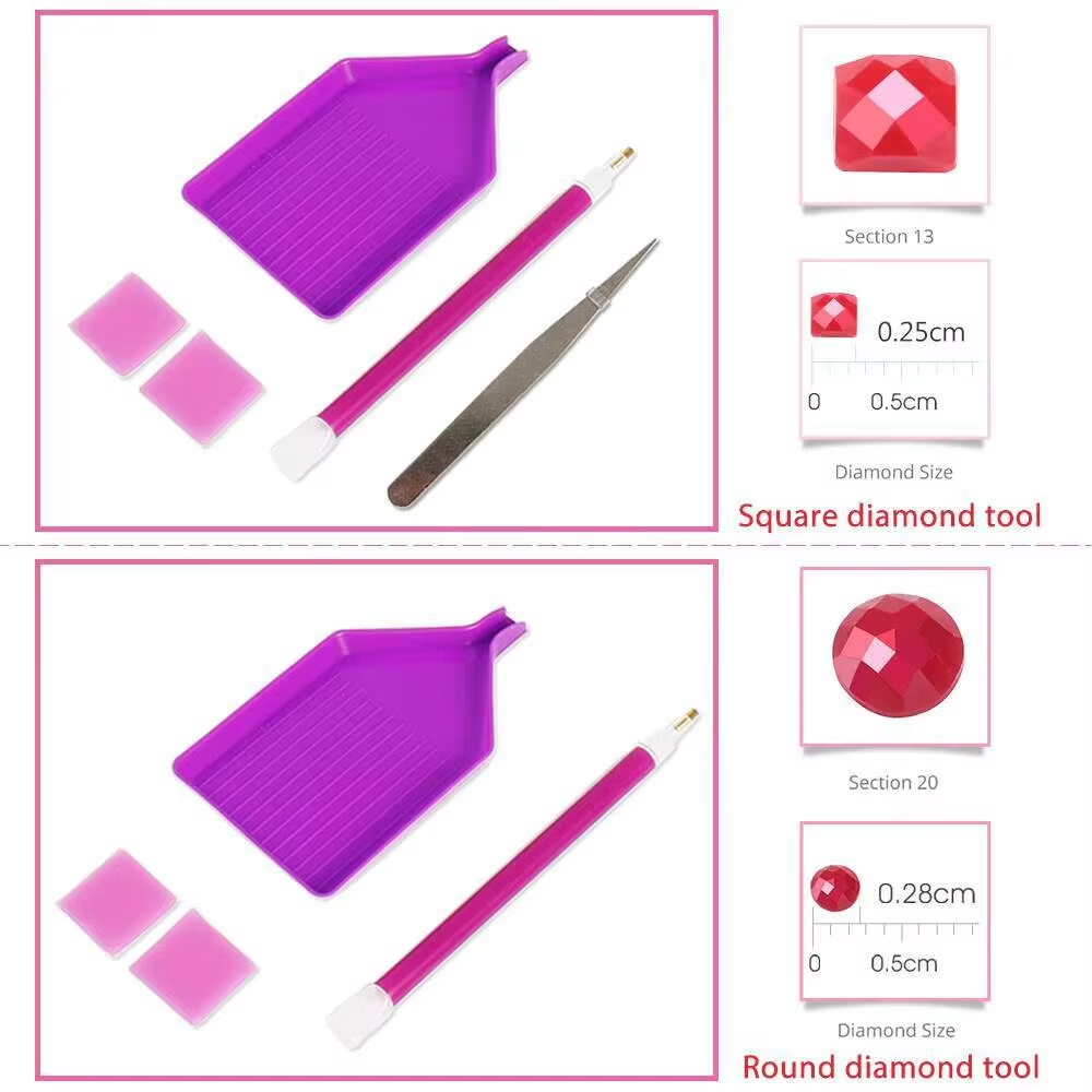 Kit di Pittura a Diamanti Poch - Resin Art Wallpaper recensione e prezzo