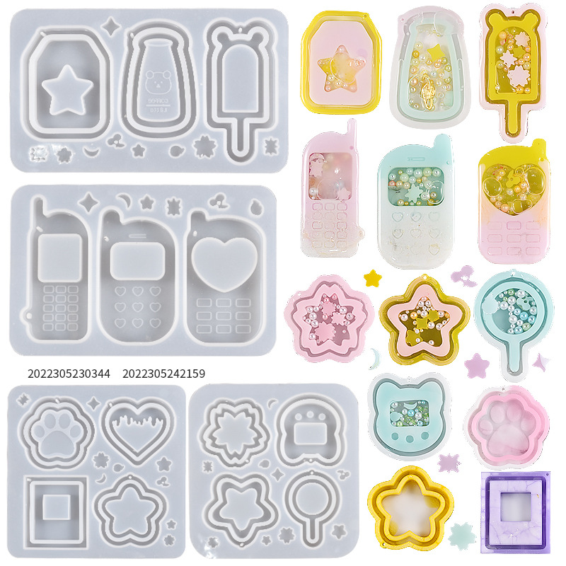 Resina Shaker stampi Set Charm - Resin Art Equipment recensione e prezzo