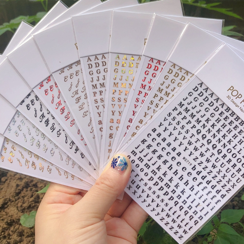 1 pz nuovo alfabeto inglese Na - Resin Art Alphabet recensione e prezzo