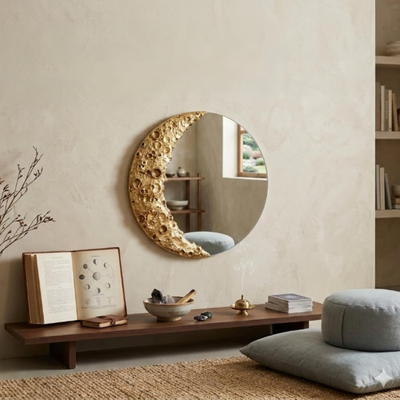 Nuovo Specchio Rotondo da Pare - Resin Art Wallpaper recensione e prezzo