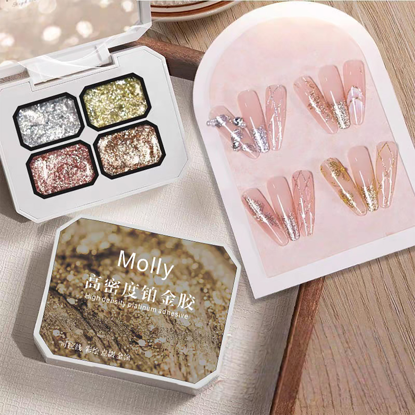 MIANEL Palette Gel per Nail Ar - Resin Art Rose recensione e prezzo