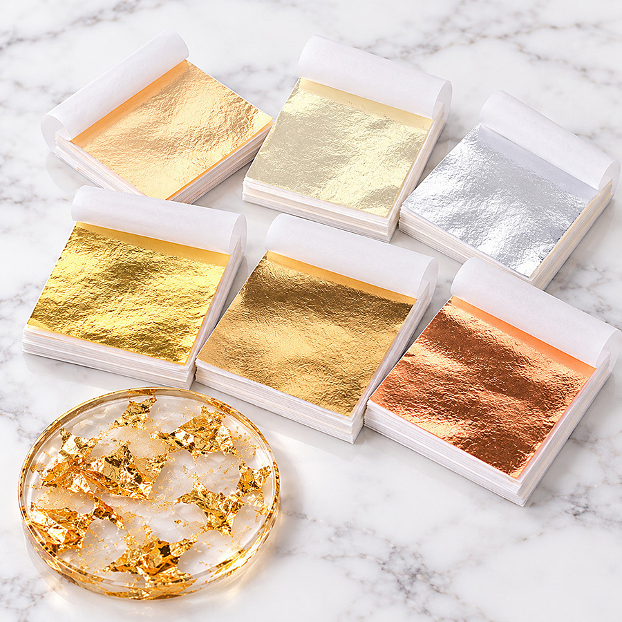 100 fogli di carta dorata per  - Resin Art Wedding Gift recensione e prezzo