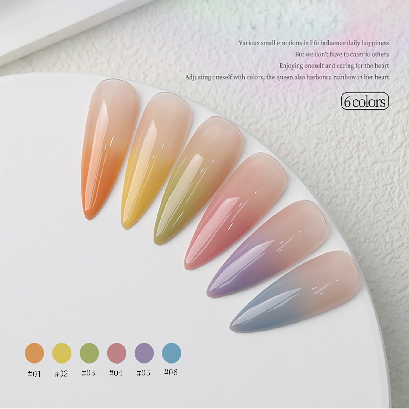 1-6 pz. Smalto Semipermanente  - Resin Art Equipment recensione e prezzo